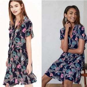 Banana Republic floral kimono style dress